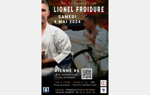 Stage le samedi 4 mai avec Lionel Froidure
