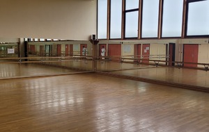 Tout se passe dans la salle d'expression corporelle