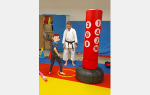 Face au punching-ball...