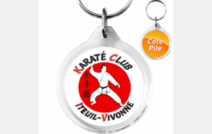 Porte clé Logo KCIV / Tigre Shotokan