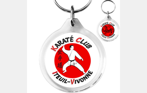 Porte clé Logo KCIV / Tigre Shotokan