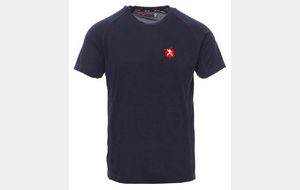 T-shirt respirant impression multicolore