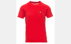 T-shirt respirant impression multicolore