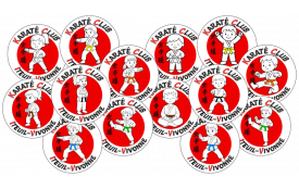 Collection 14x Badges Filles &amp; Garçons KCIV